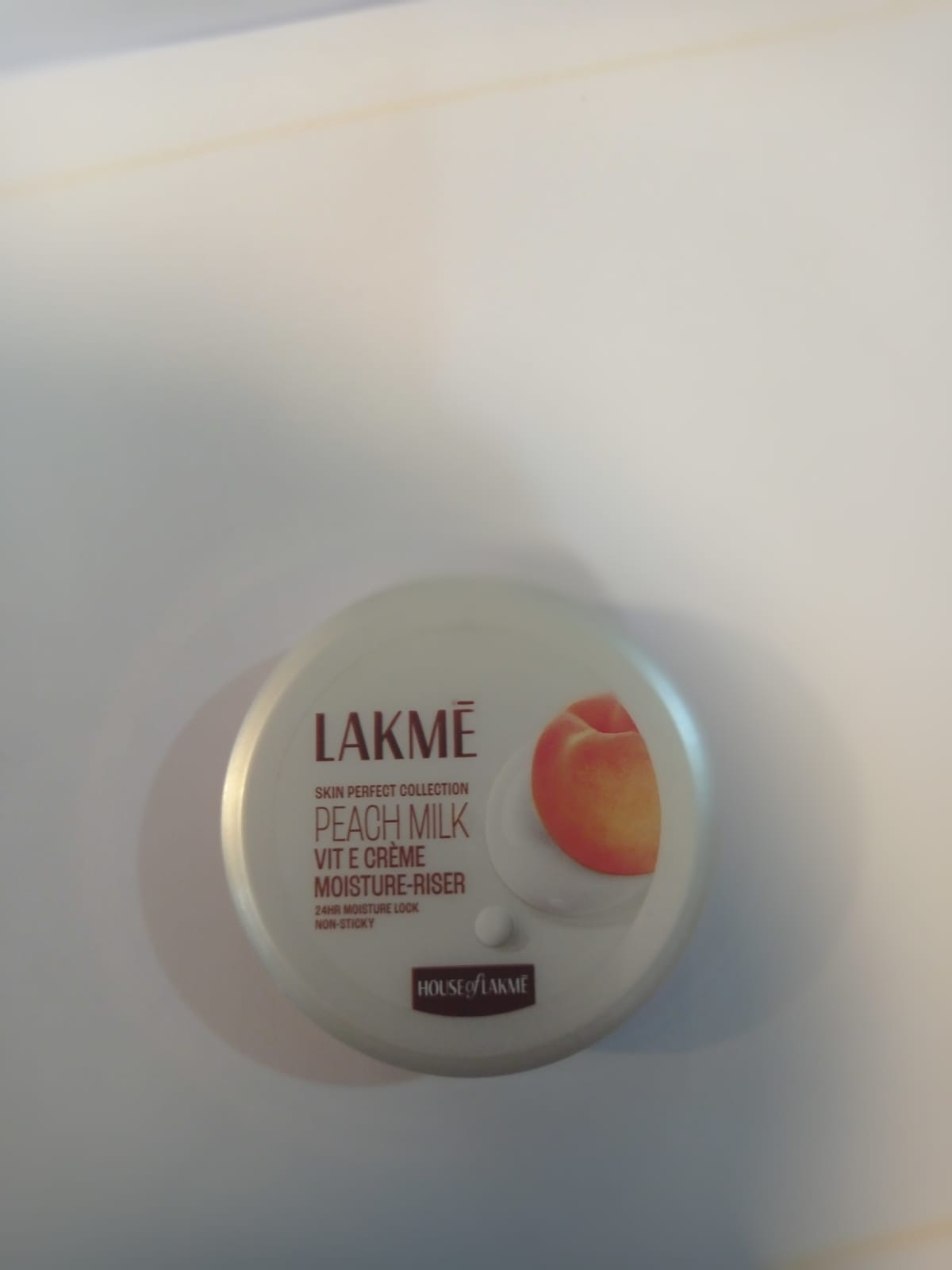 Lakme  Peach Milk Cream.